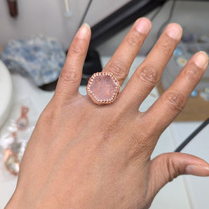 Hexagon ring