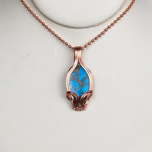 Mohave Turquoise Minimalists Pendant