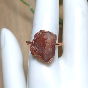 Sunstone Raw Alchemy Ring