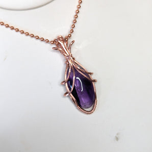 Trapiche Amethyst Pendant