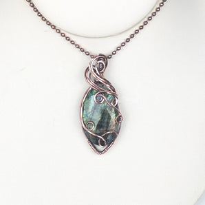 Faceted Labradorite Pendant