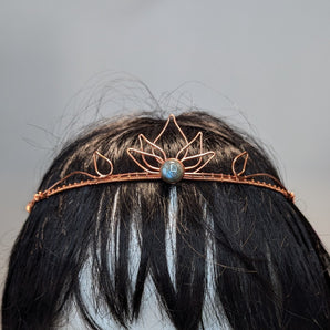 Wire Weaved Lotus Circlet