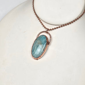 Amazonite Halo alchemy Pendant