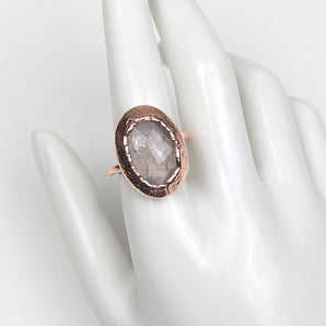 Rose Quartz Alchemy ring